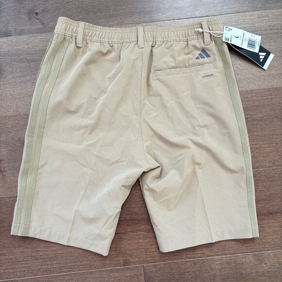 Adidas Boy's Sport Golf Shorts Hemp size Large NWT - Picture 5 of 5